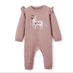 Elegant baby unicorn jumpsuit